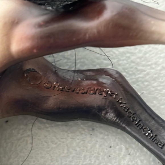 Breyer Pony Foal Horse with hair Collectible Toy VTG - Picture 5 of 10